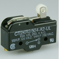 OBSOLETE Saia-Burgess CT2KR2/524-A2-UL Microswitch with 27mm roller lever 